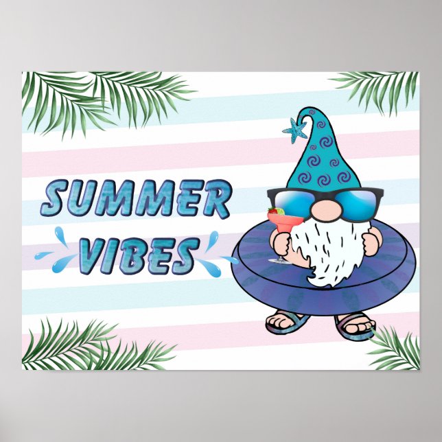 Summer Vibes Poster (Vorne)