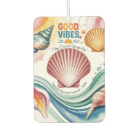Summer Vibes Retro Beach Illustration