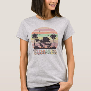 Summer Vibes - Retro-Design T-Shirt