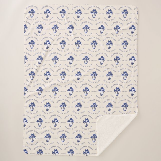 Summer Vibes Sherpadecke (Vorderseite)