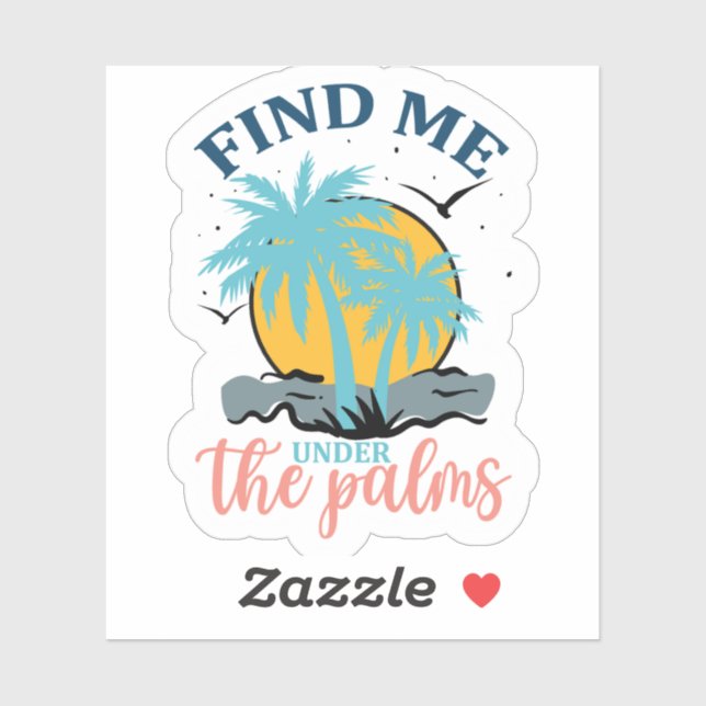 Summer Vibes Sticker (Blatt)