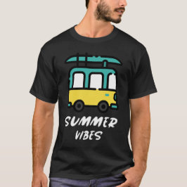 Summer Vibes Surf Van T-Shirt