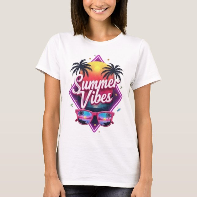 Summer Vibes  T-Shirt (Vorderseite)