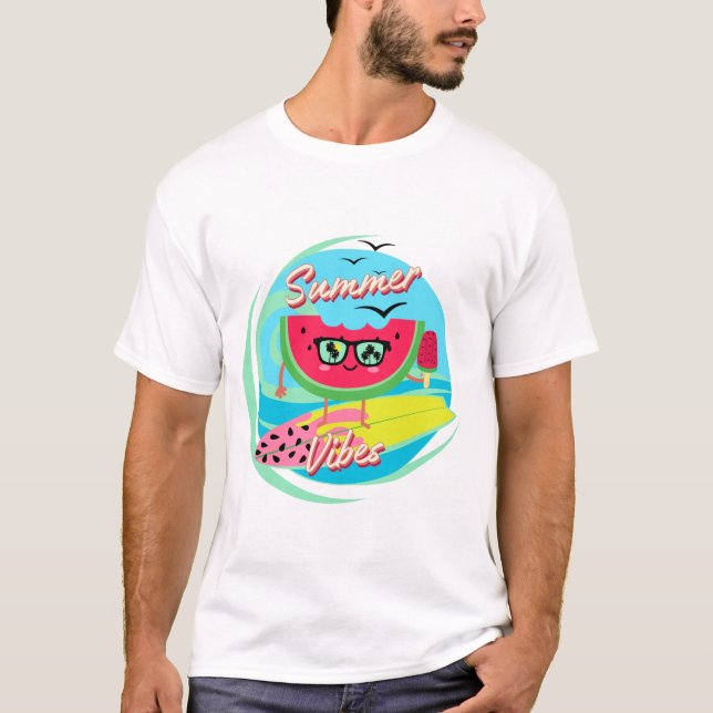 Summer Vibes T-Shirt (Vorderseite)