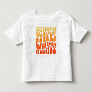 Summer Vibes warme Nächte Kleinkind T-shirt