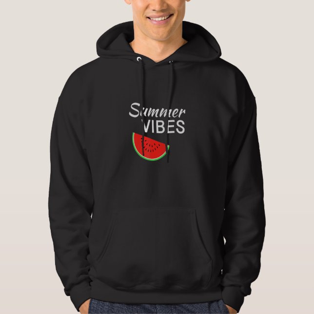 Summer Vibes Watermelon Hoodie (Vorderseite)