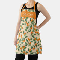 Summer Vintag Orange Boho Frucht Personalisiert