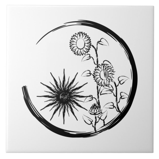 Summer Wappen Fliese (Vorderseite)