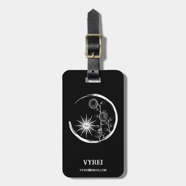 Summer Wappen Gepäckanhänger (Vorderseite vertikal)