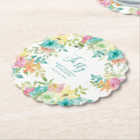 Summer Watercolor Blume Custom 40. Geburtstag