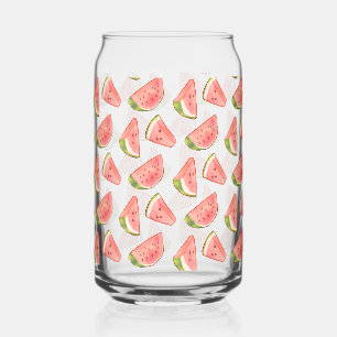 Summer Watercolor Watermelon Dosenglas