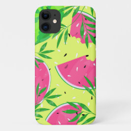 Summer Watermelon Branches Seeds Bright Tropical Case-Mate iPhone Hülle