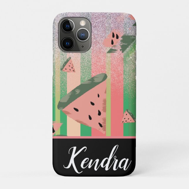 Summer Watermelon Illustration Case-Mate iPhone Hülle (Rückseite)