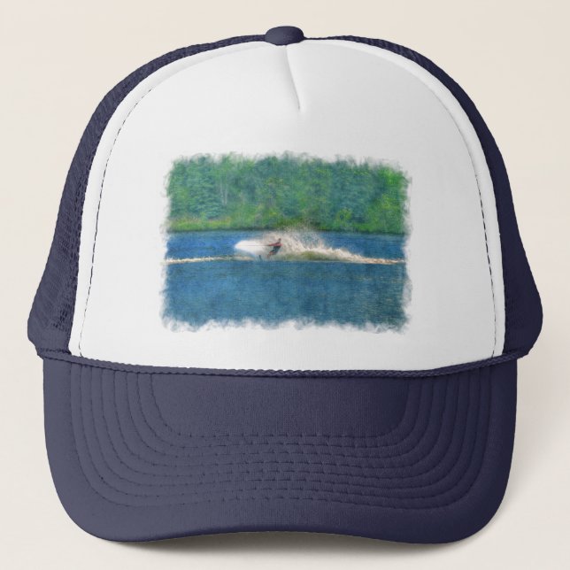 Summer Waterskier und Lake Truckerkappe (Vorderseite)