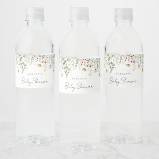 Summer Wildblume Field Baby Dusche