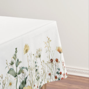 Summer Wildblume Field Tableclout Tischdecke