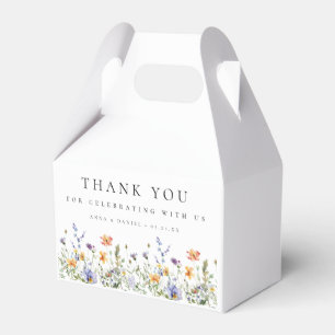 Summer Wildblume Garden Wedding Fevor Boxen Geschenkschachtel