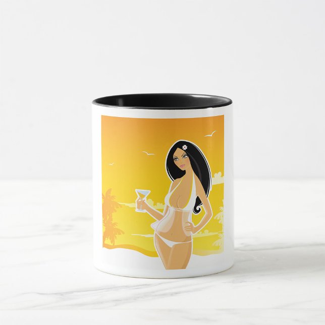 Summer Woman Tasse (Von Creator hochgeladen)