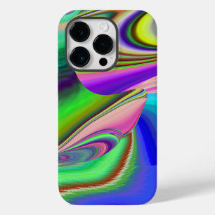 Summerfeeling , Abstrakt 3D Rainbowart Case-Mate iPhone 14 Pro Hülle