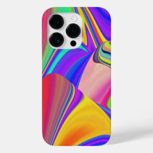 Summerfeeling , Abstrakt 3D Rainbowart Case-Mate iPhone 14 Pro Hülle