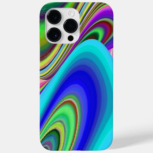 Summerfeeling , Abstrakt 3D Rainbowart Case-Mate iPhone 14 Pro Max Hülle (Rückseite)