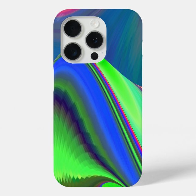 Summerfeeling , Abstrakt 3D Rainbowart Case-Mate iPhone Hülle (Rückseite)