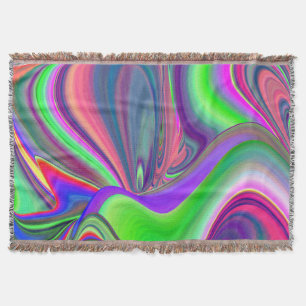 Summerfeeling , Abstrakt 3D Rainbowart Decke