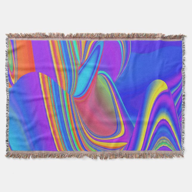 Summerfeeling , Abstrakt 3D Rainbowart Decke (Vorderseite)