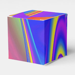 Summerfeeling , Abstrakt 3D Rainbowart Geschenkschachtel