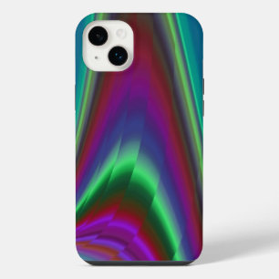 Summerfeeling , Abstrakt 3D Rainbowart iPhone 14 Plus Hülle