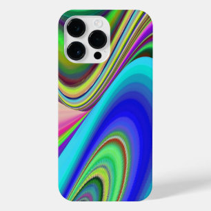 Summerfeeling , Abstrakt 3D Rainbowart iPhone 14 Pro Max Hülle