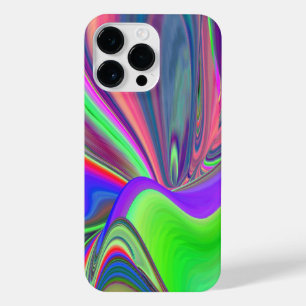 Summerfeeling , Abstrakt 3D Rainbowart iPhone 14 Pro Max Hülle