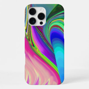 Summerfeeling , Abstrakt 3D Rainbowart iPhone 16 Pro Max Hülle