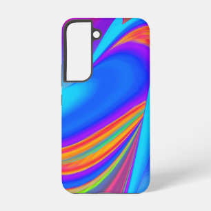 Summerfeeling , Abstrakt 3D Rainbowart Samsung Galaxy Hülle