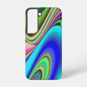 Summerfeeling , Abstrakt 3D Rainbowart Samsung Galaxy Hülle