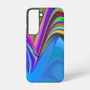 Summerfeeling , Abstrakt 3D Rainbowart Samsung Galaxy Hülle