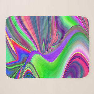Summerfeeling , Abstrakt 3D Rainbowart Sherpadecke