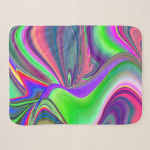 Summerfeeling , Abstrakt 3D Rainbowart Sherpadecke