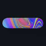 Summerfeeling , Abstrakt 3D Rainbowart Skateboard<br><div class="desc">Summerfeeling , Abstrakt 3D Rainbowart , Digitales Werk von Krisi ArtKSZP. Mehr im Store >>> FantasyRainbow >>>> Kategorie >> Summerfeeling >>> Sport Toys und Games</div>