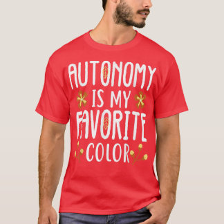 Summerhue Herbst lustig Herbst ist myfavoritecole  T-Shirt