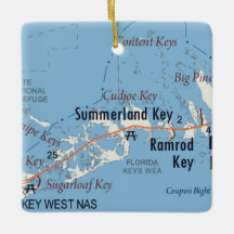 Summerland Key Florida Karte
