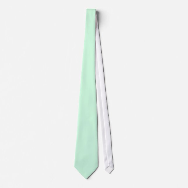 Summermint Pastel Green Mint für Summer Gazebo Krawatte (Vorderseite)