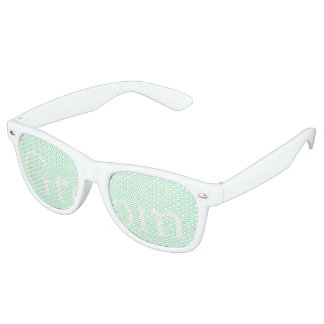 Summermint Pastel Green Mint Wedding Sonnenbrille