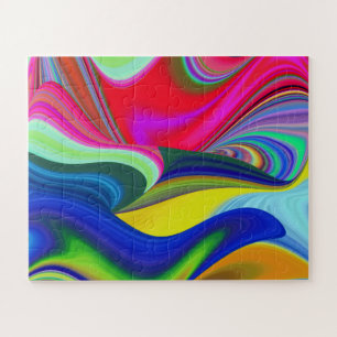 Summerrainbow , Abstrakt 3D Rainbowart