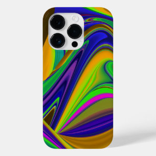 Summerrainbow , Abstrakt 3D Rainbowart Case-Mate iPhone 14 Pro Hülle