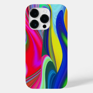 Summerrainbow , Abstrakt 3D Rainbowart Case-Mate iPhone 14 Pro Hülle