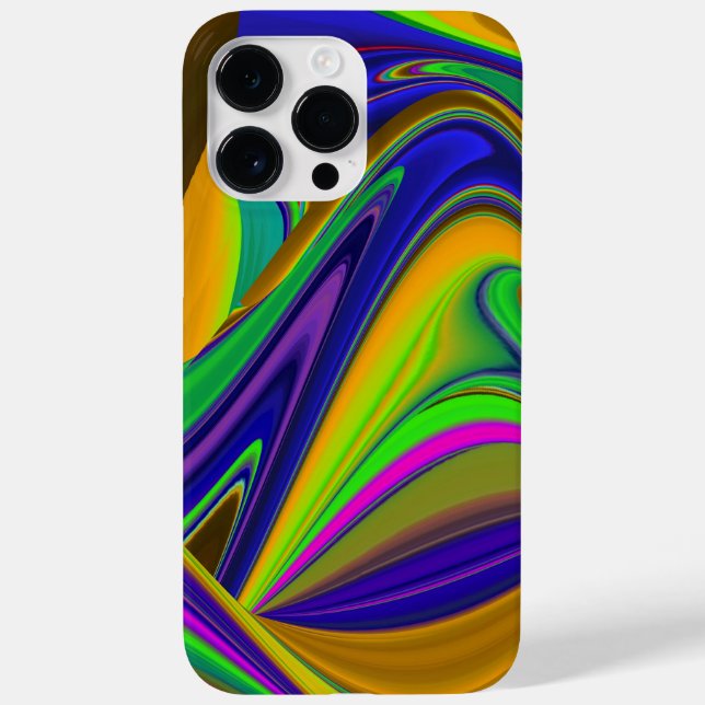 Summerrainbow , Abstrakt 3D Rainbowart Case-Mate iPhone 14 Pro Max Hülle (Rückseite)