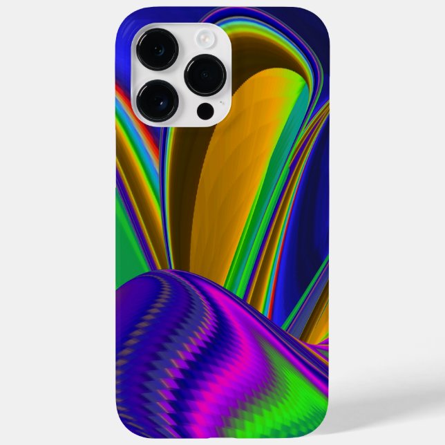 Summerrainbow , Abstrakt 3D Rainbowart Case-Mate iPhone 14 Pro Max Hülle (Rückseite)