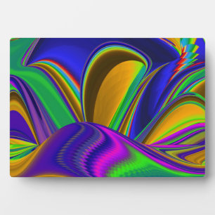 Summerrainbow , Abstrakt 3D Rainbowart Fotoplatte