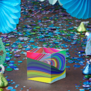 Summerrainbow , Abstrakt 3D Rainbowart Geschenkschachtel